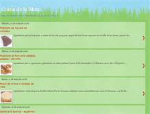 Tablet Screenshot of cuinadelamare.com
